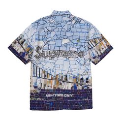 Supreme Mosaic Shirt S/S Multicolor