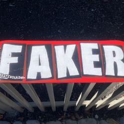 Hand painted skateboard