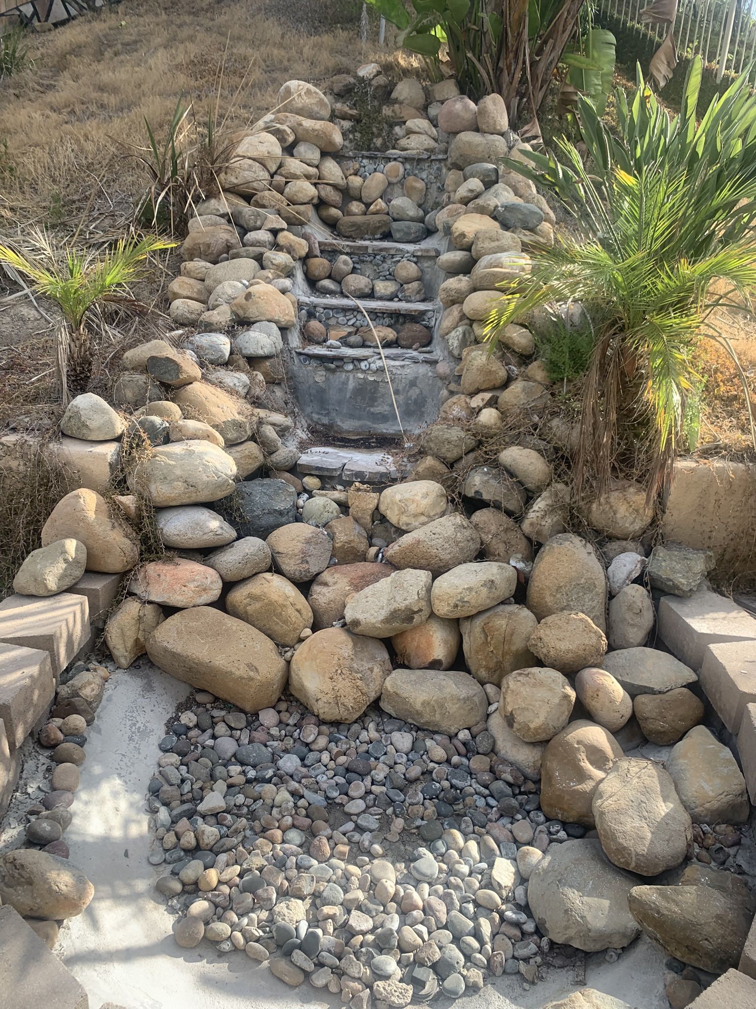 Large rocks