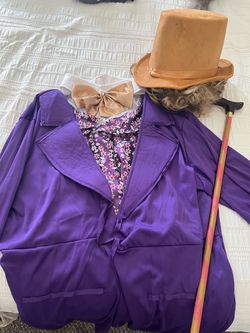 Willie Wonka Costume and accessories