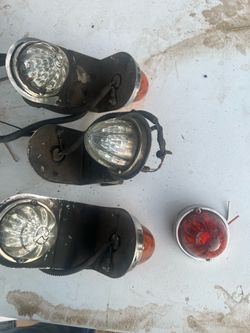 Watermelon lights with brackets