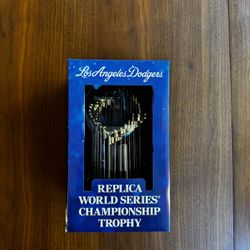 Replica World Series Championship Trophy Dodgers