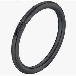 Segment Clicker Ring-nose Septum Lip Tragus Earlobe Eye Brow Ring Surgical Steel 10mm Black (Sealed)