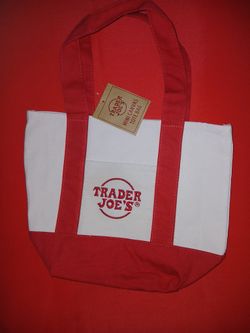 Trader Joe's Mini Canvas Tote 