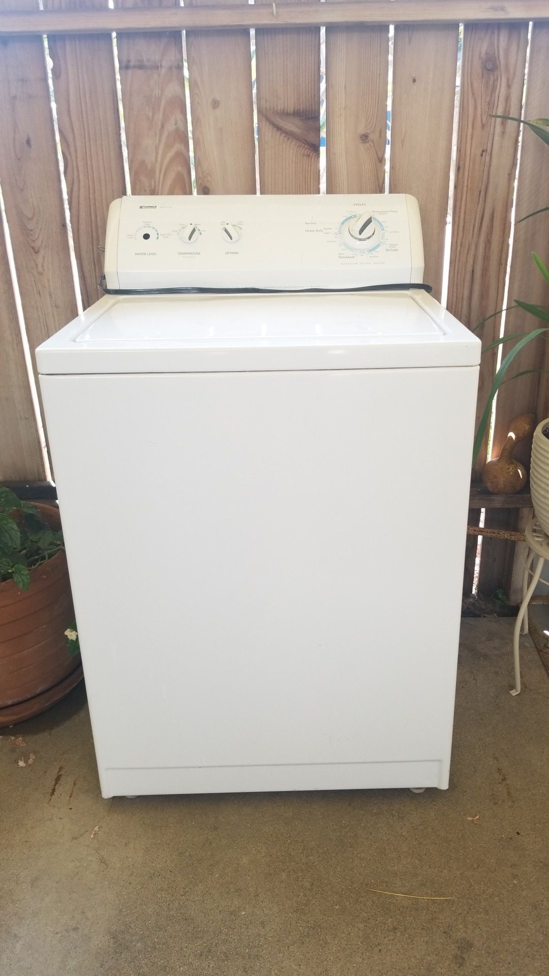 Kenmore 600 series washer