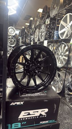 17x9  New Rim color black