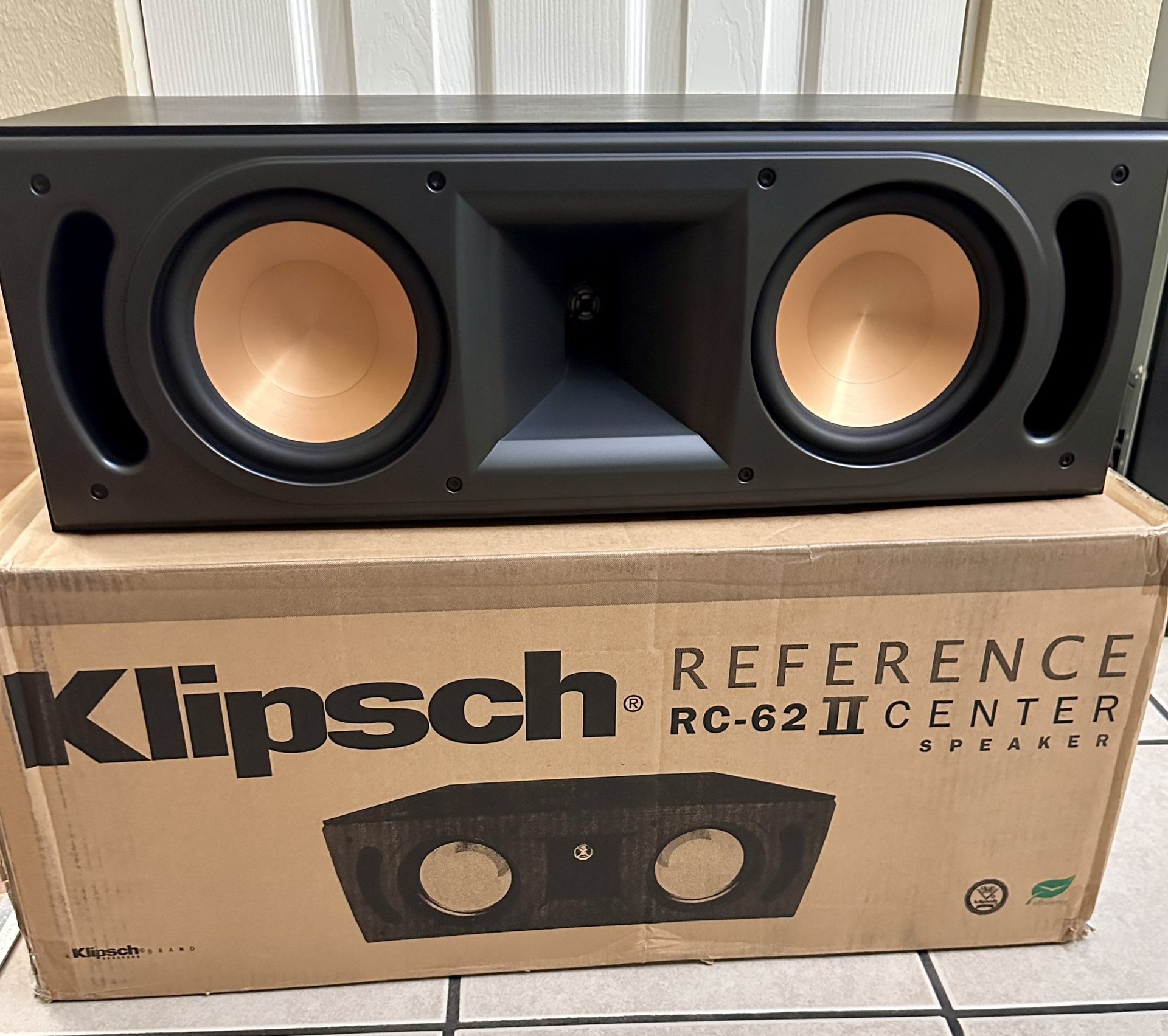 Klipsch RC-62 II Center Channel excellent