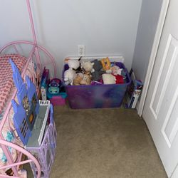 Toy Box With Toys 