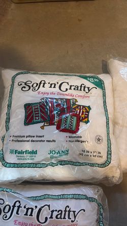 Soft and craft pillows