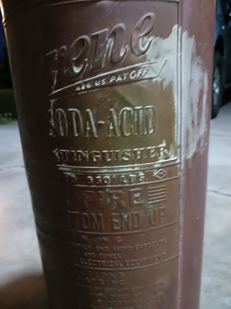 Very Old Fire Extinguisher