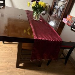 Beautiful Counter High Dining Table