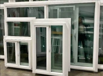 White PVC Windows Various Sizes