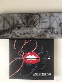 Naked & Make up for ever palettes