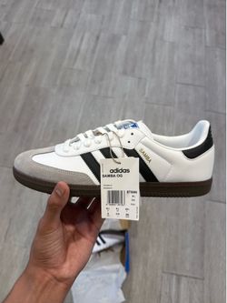 Brand New Adidas Samba OG Cloud White Core Black Size US M 9 Sneakers