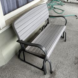 Lifetime Glider Bench