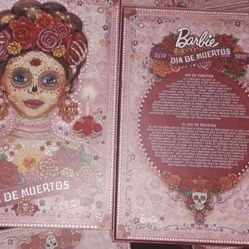 $140 Mattel Barbie Dia De Los Muertos Doll Day of the Dead DOTD Skull 2020 Pink NEW