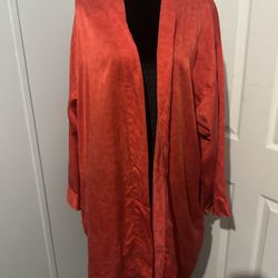 Vintage Y2K Frederick's of Hollywood 100% Silk Collection Kimono