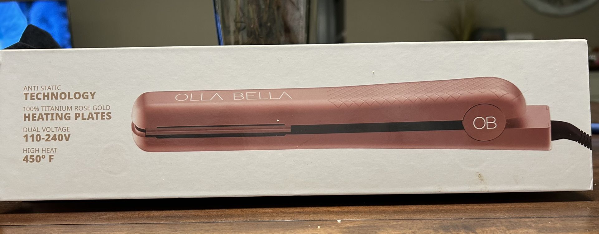 Olla Bella Rose Gold Flat Iron