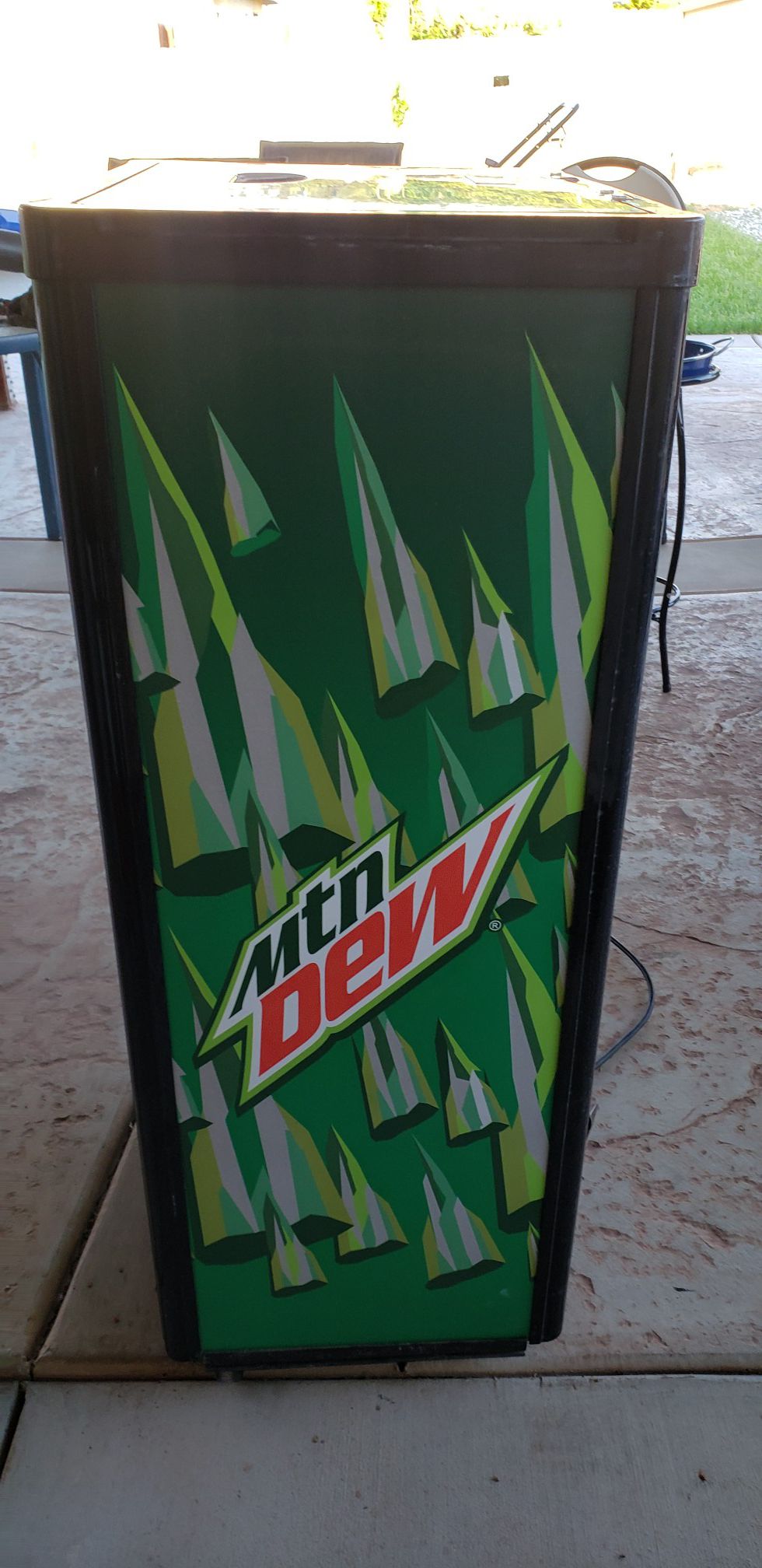 Mountain Dew/Pepsi electric cooler