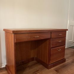Handcrafted Cherry Wood Desk 