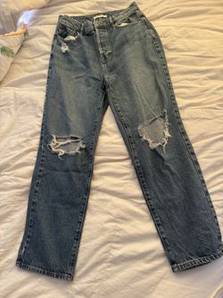 Pacsun High Rise Straight Jeans