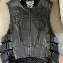 Icon Regulator Leather Vest 