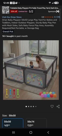 Baby playpen