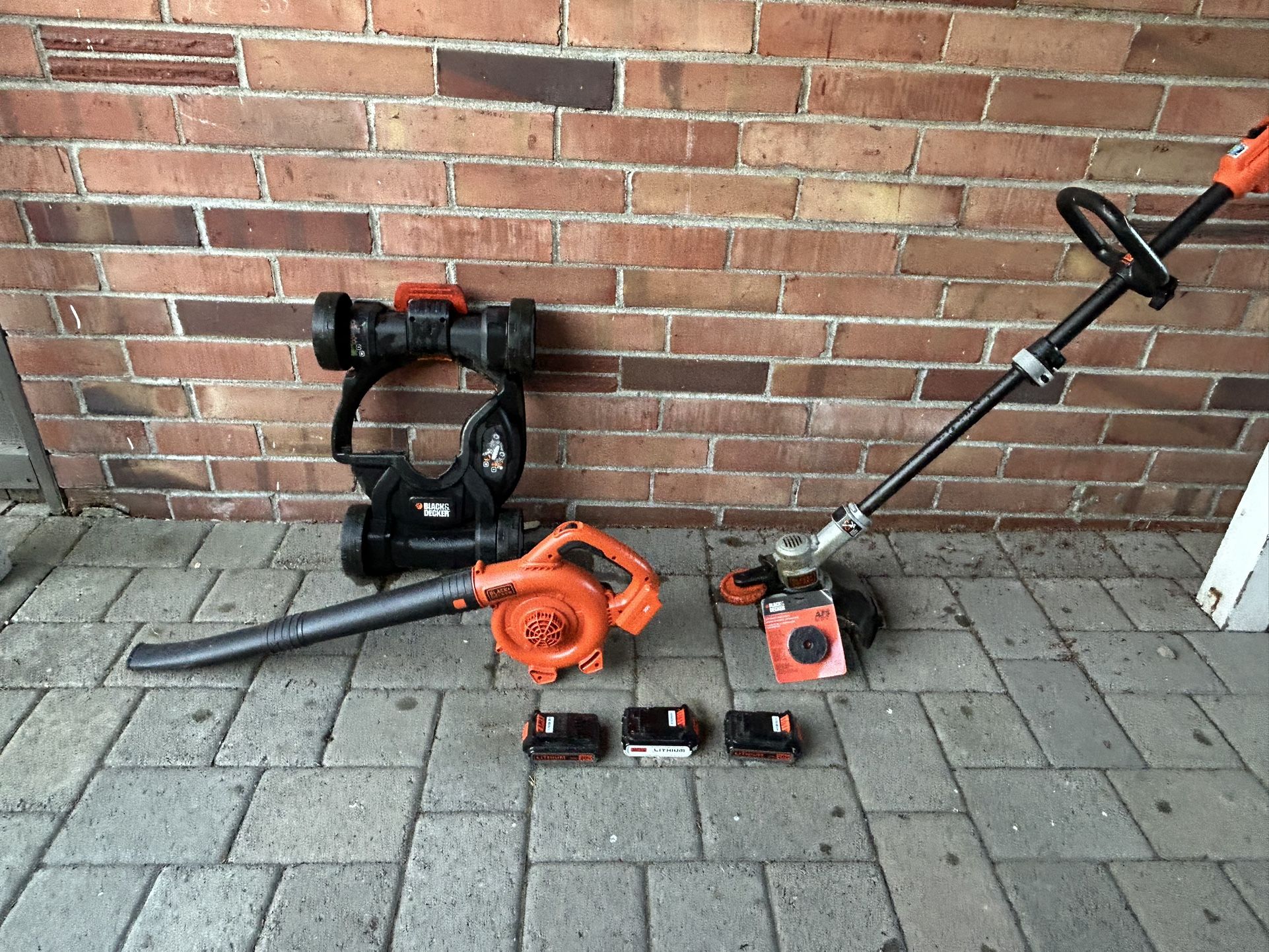 BLACK+DECKER Combination String Trimmer, Lawn Mower, Edger and Blower
