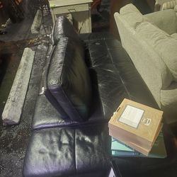 Leather Couch 