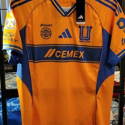 Adidas Mens Jerseys Club Tigres Size Médium Large XL No Trade 