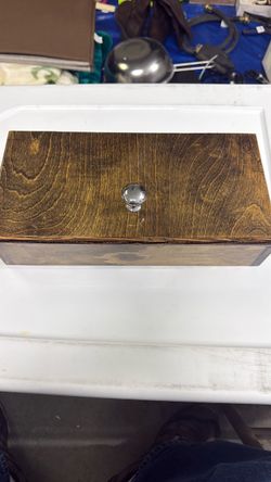 Homemade box stash box / jewelry box