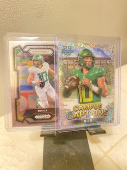 Bo nix Oregon ducks rookie refractor