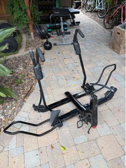 Yakima hold up hitch bike