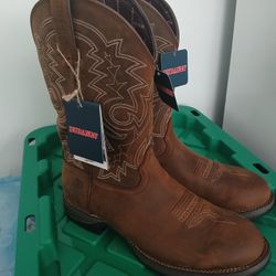 Durango Rebel Western Boot Mens 12" Pull On Round Toe Size 12M. New W/O Box