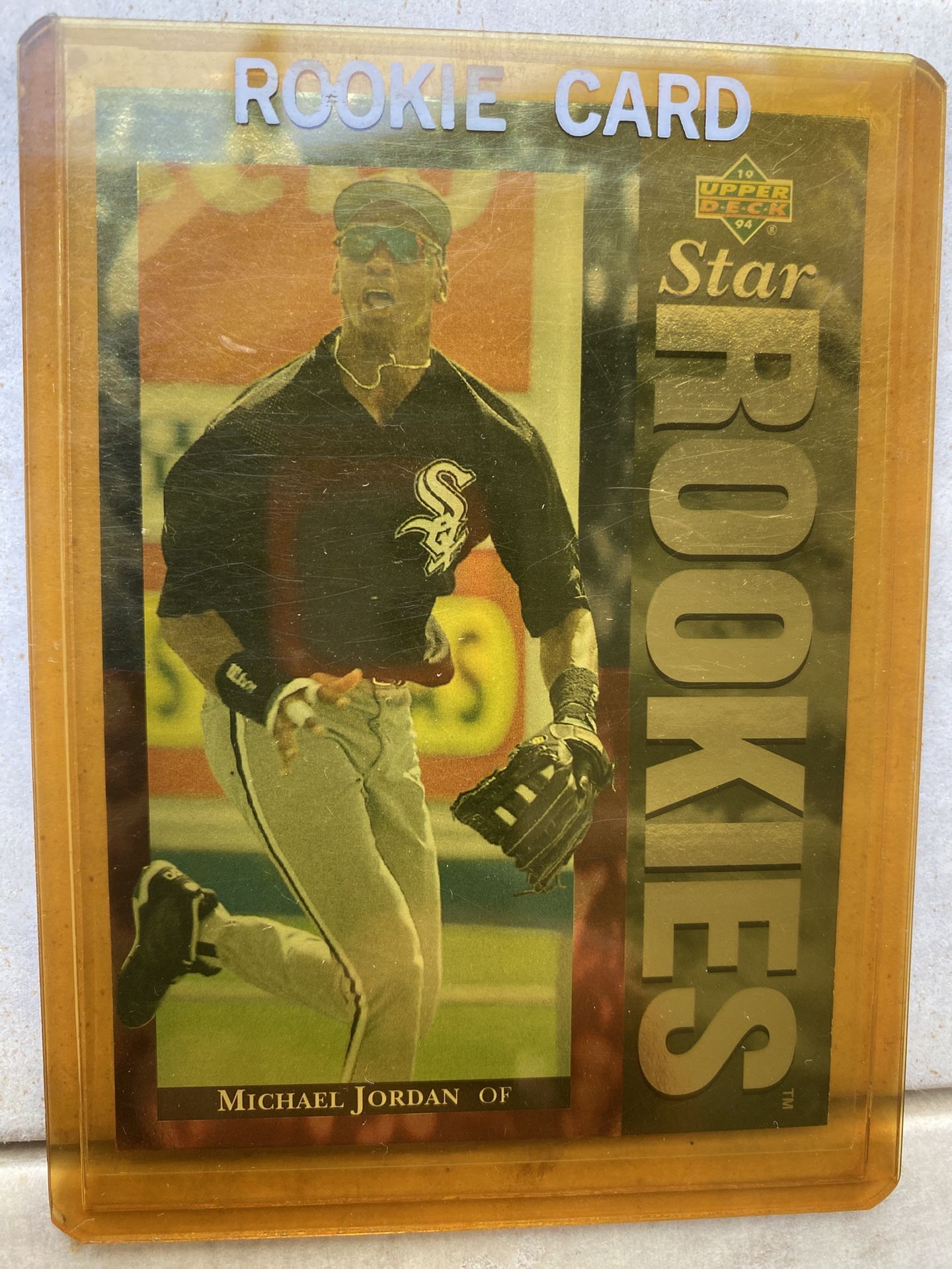 Michael Jordan, Chicago White Sox Rookie Card