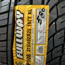 275/40/22 FULLWAY TIRES 