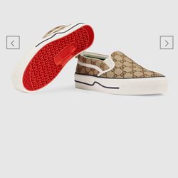 WOMEN'S GUCCI TENNIS 1977 SLIP-ON SNEAKER