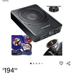 "HI-FONICS "Under Seat Amp /Speaker Combo