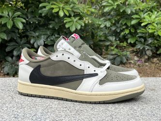 Nike Jordan 1 Low Travis Scott Medium Olive Size 10 + More