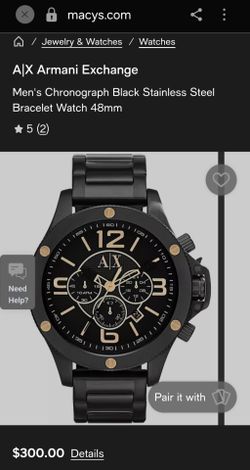 A/X Armani Exchange watch