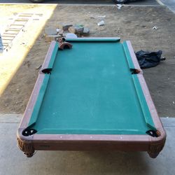 Green Pool Table 