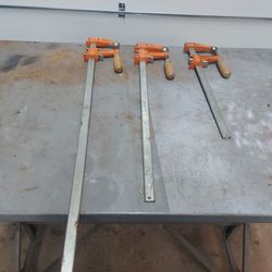 3 clamps $15 all 3