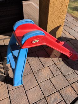 Little Tikes plastic slide