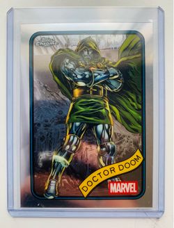 Topps Chrome Marvel Doctor Doom #148 Base Set Non-Sport Trading Card 2025