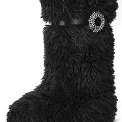 MUCCCUTE Faux Fur Boots for Women Size 8