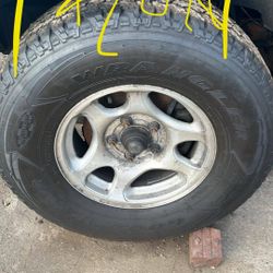 4 16” Rims & Tires Like Brand New