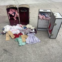 American Girl Doll Closet And Clothes