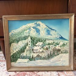 VINTAGE OIL PAINTING