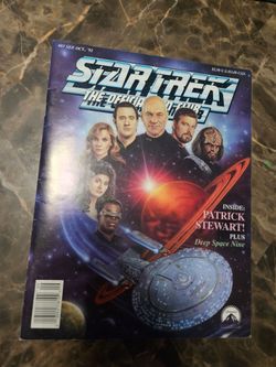 Star Trek The Official Fan Club Magazine #87 Sep/Oct1992 Patrick Stewart & More