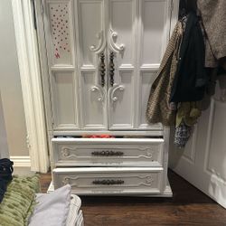 White antique furniture